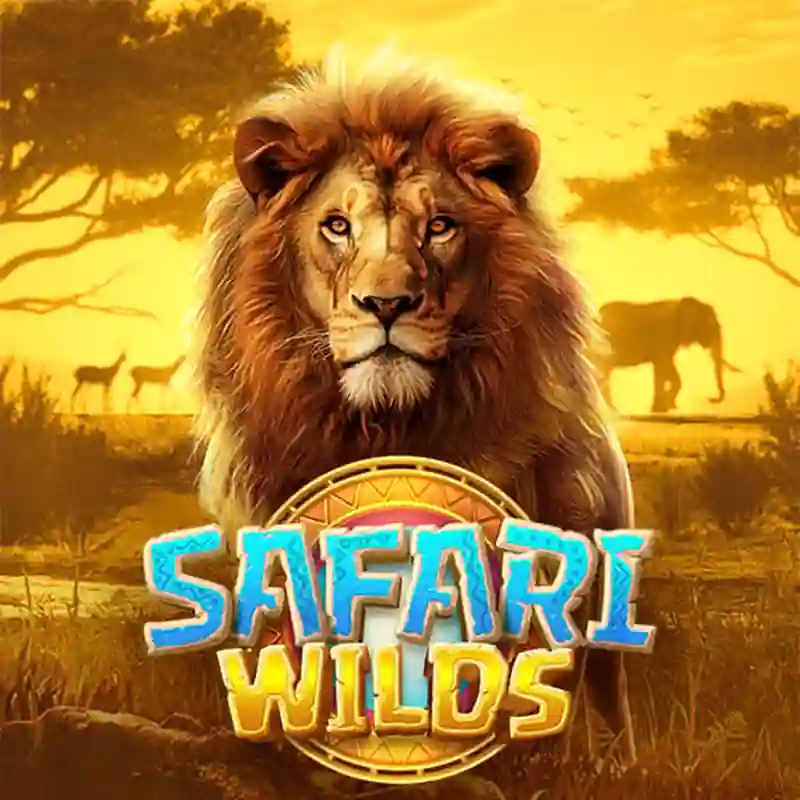 Interfaz del juego Safari Wilds en mxco777